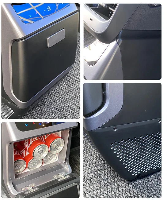 автомобилен хладилник с компресор 12v 24v могат да се отопляват и охлаждат за модели на Y
