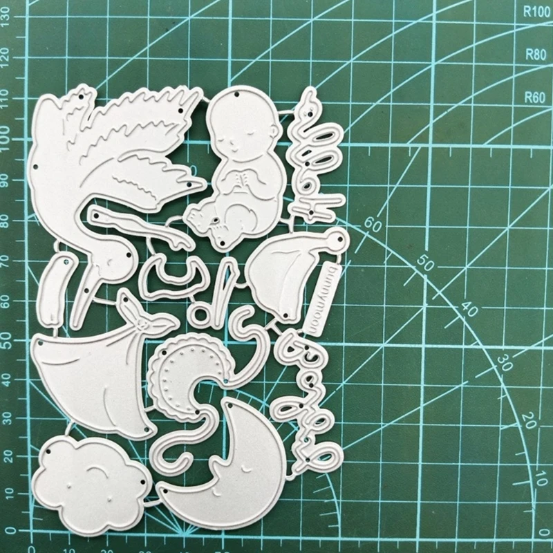 448B Птици щанцоване Детски метални режещи печати за направата на картичките в стил scrapbooking със собствените си ръце