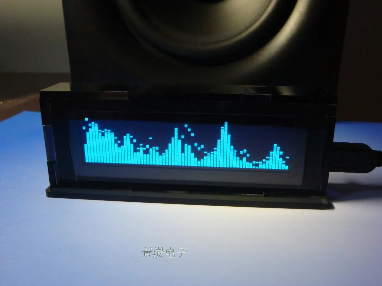 AS256 Професионален дисплей музикален спектър, Усилвател, Модификация на звука, на OLED-лампа за изравняване на нивото