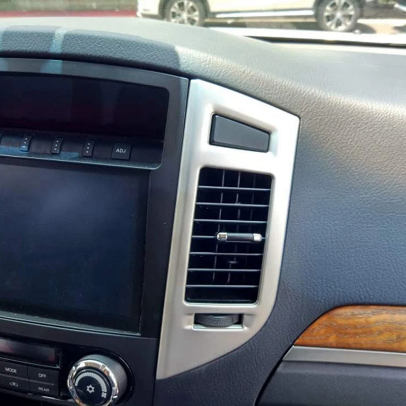 Таблото на автомобила, рамка за климатици, вентилационна капак за Mitsubishi Pajero IV V80 Montero 2008-2020